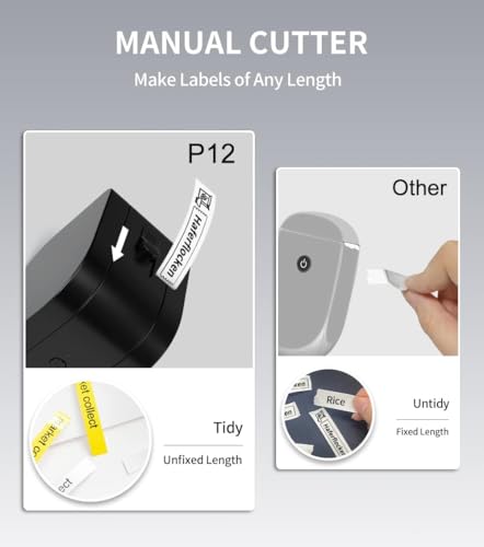 Label Maker Machine with Tape