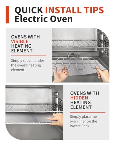3 Pack Oven Liners for Bottom of Oven (3 Count)