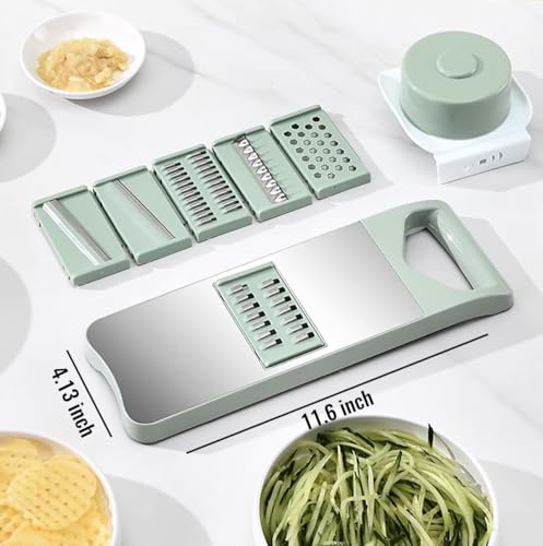 5 In 1 Mandoline Slicer with Slide