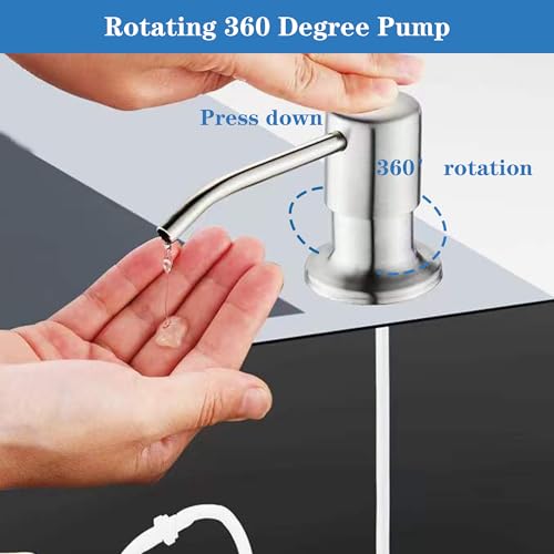 Dish Soap Dispenser for Kitchen Under Built