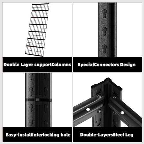 5 Tier Heavy Duty Garage Shelving