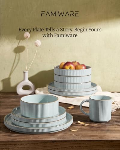 Stoneware Dinnerware Sets for 8 (24 Count)