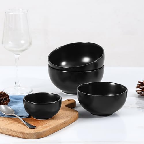 Ceramic Cereal Bowls set of 6 (6 Count)