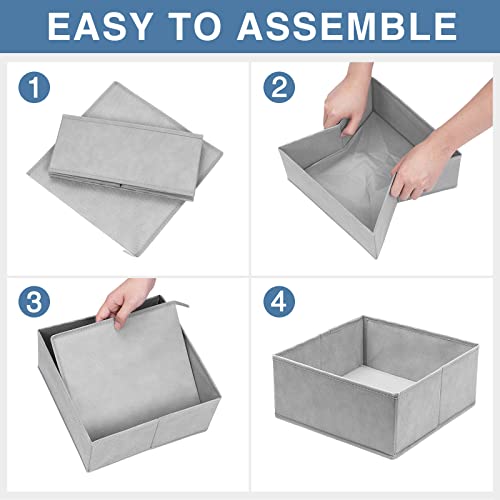 Drawer Organizer Clothes 12 Pack (12 Count)