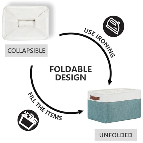 Storage Baskets for Shelves (4 Count)