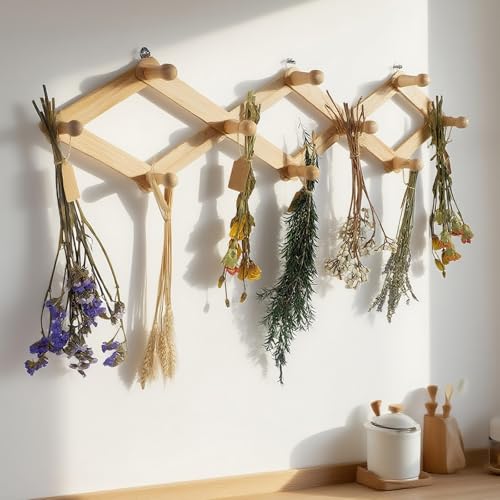 Rustic Adjustable Herb Drying Rack