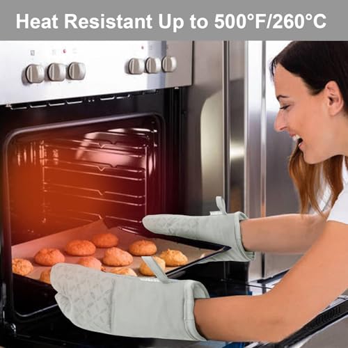 Oven Mitts and Pot Holders 6pcs Set (6 Count)