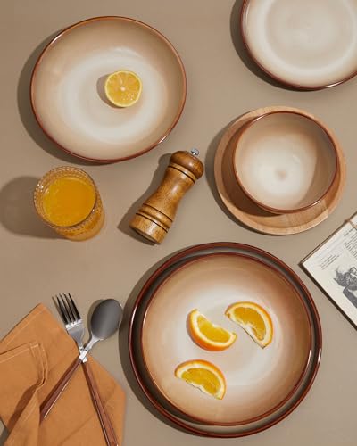 Stoneware Dinnerware Sets for 6