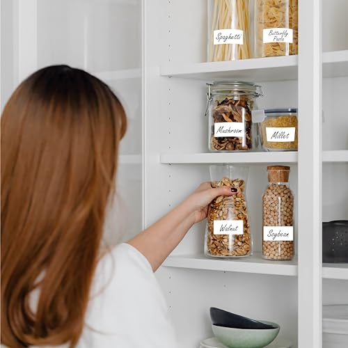 500 Removable Blank Food Labels
