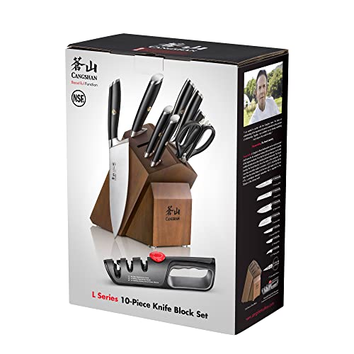 L Series 10 Piece Knife Block Set