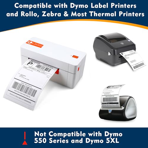 L Liked 2200 4"x 6" Direct Thermal Labels (220 Count)