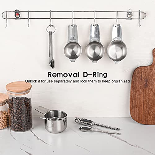 Measuring Spoons Set of 9 with Leveler