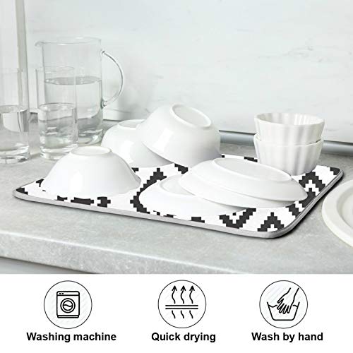 Super Absorbent Dish Drying Mat