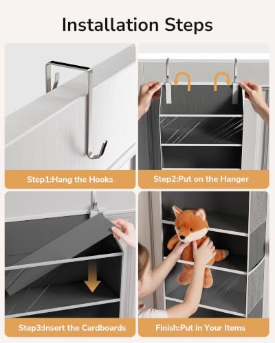 Stuffed Animal Organizer Over the Door