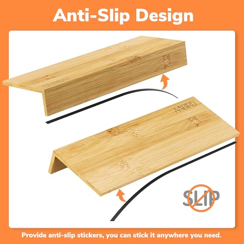 Bamboo Spice Drawer Organizer with Non (4 Count)