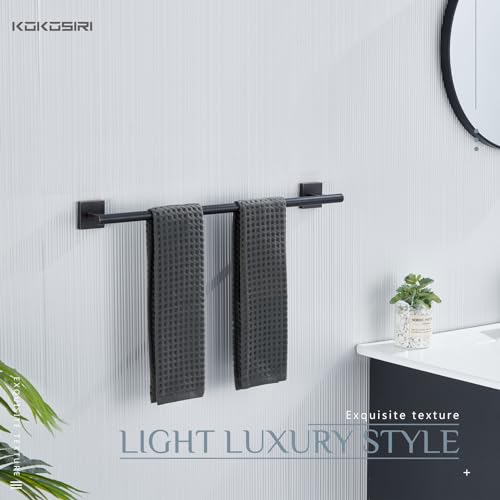 Bathroom Towel Bar Bath Towel Holders for Toilet Kitchen Cabinet Wall Mount 24 Inch