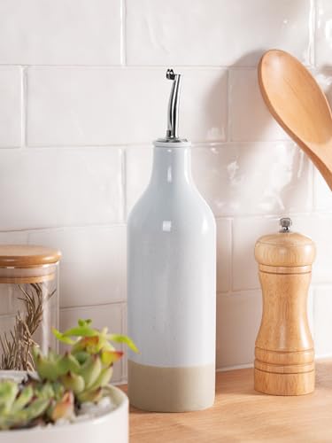 16oz Ceramic Oil Dispenser Bottle