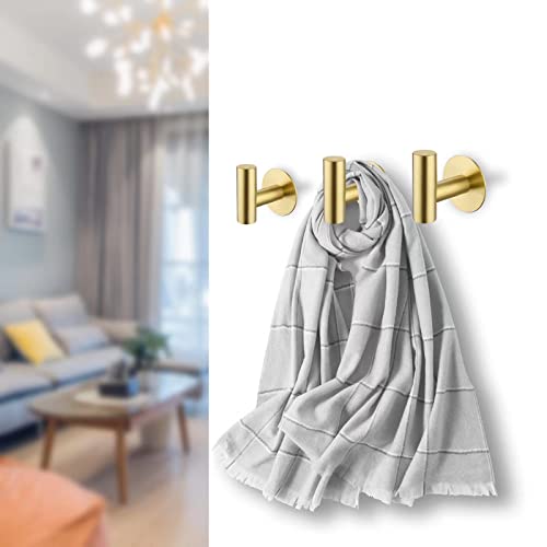 Adhesive Towel Hooks (4 Count)