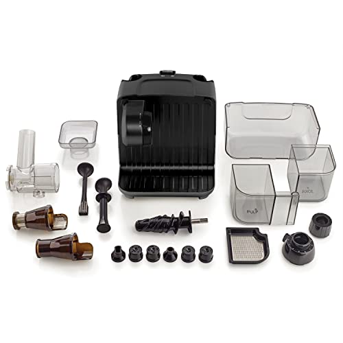 Juicer Cold Press 365 Slow Masticating Vegetable and Fruit Juice Extractor and Nutrition System Makes Nut Milks Baby Food and Sorbets