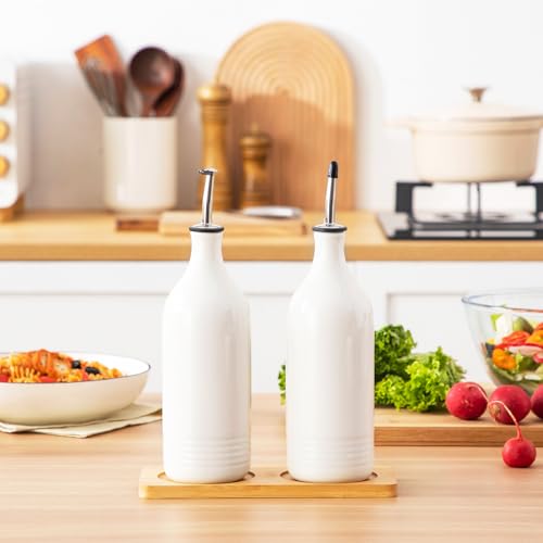 20 Oz Ceramic Olive Oil Dispenser Bottle (20 Count)