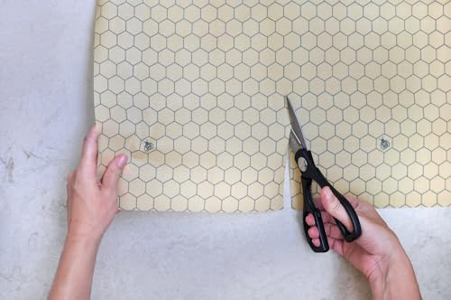 SuperBee Beeswax Wrap Roll XL 35x13" Reusable Food Wrap Hexagonia (2.96 Sq Ft)