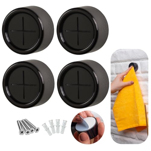 Self Adhesive Dish Towel Holder Hooks (4 Count)