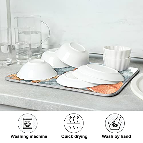 Super Absorbent Dish Drying Mat