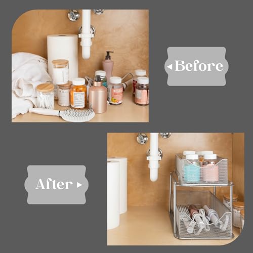 Pull Out Under Sink Organizer (2 Count)
