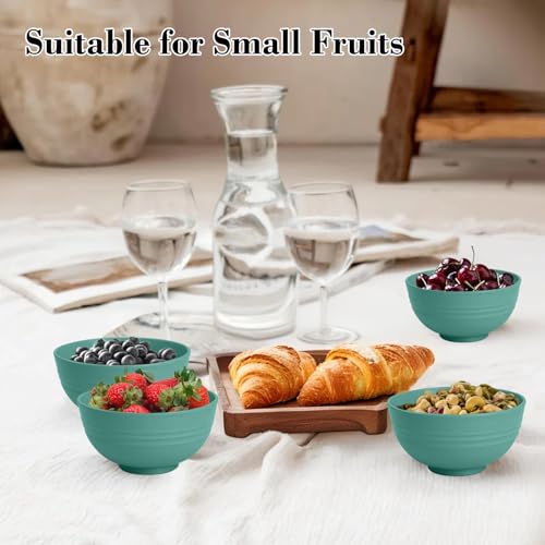 wheat straw snack bowls 10oz set of 8