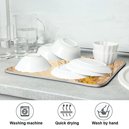 Super Absorbent Dish Drying Mat