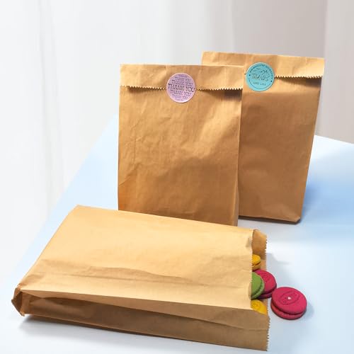 Sandwich Bags 6 x 9.5 x 1.6inch for Business Bakery (50 Count)