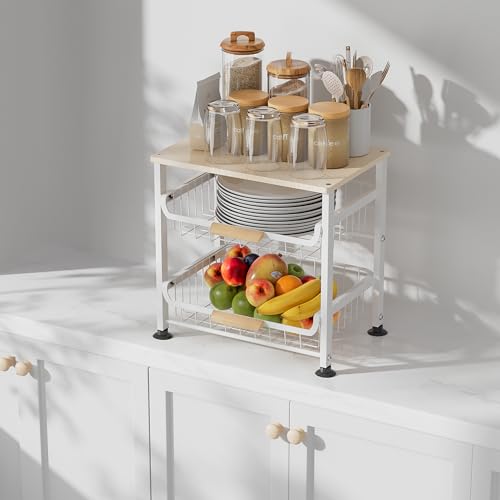 3 layer Kitchen Fruit Storage Basket Snack Rack