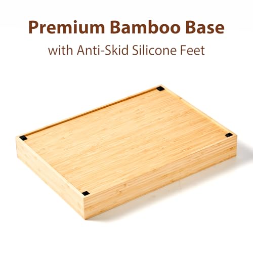 Large Bamboo Desk Drawer Organizer