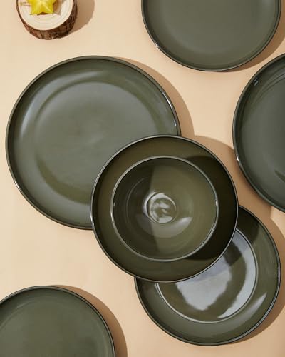 Stoneware Dinnerware Sets for 6