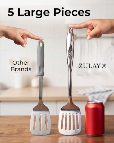 Stainless Steel 5 Piece Cooking Utensil Set (5 Count)