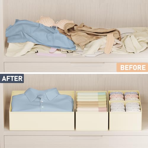 Drawer Organizer Clothes Storage (24 Count)