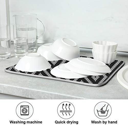Super Absorbent Dish Drying Mat