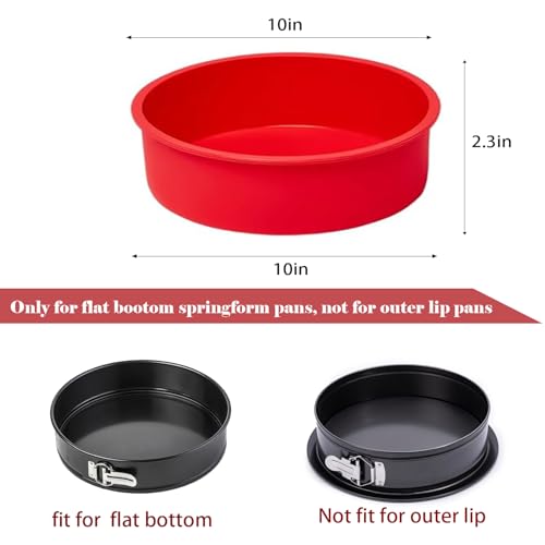Silicone Springform Pan Protector for 7.5inch Pans