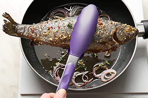 2 Pack Silicone Kitchen Tongs (2 Count)
