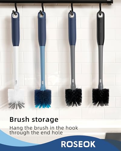 2 in 1 Bottle Brush with Straw Cleaner Brush (2 Count)