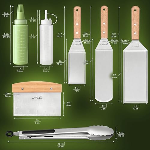 Metal Spatula Set (7 Count)