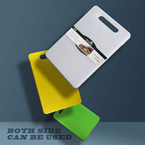 Plastic Utility Cutting Board with Handles