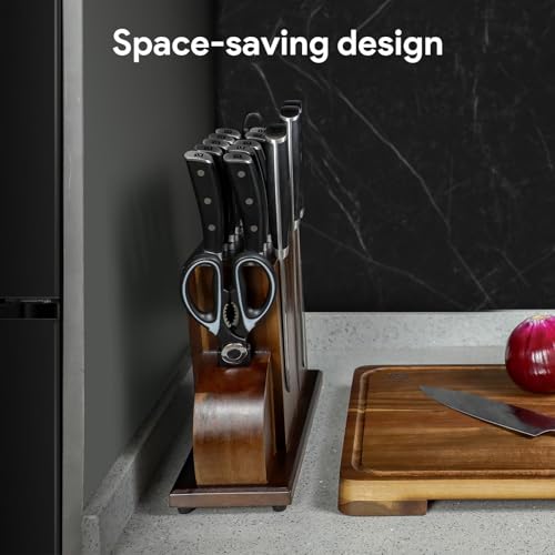 Knife Sets for Kitchen with Block (17 Count)