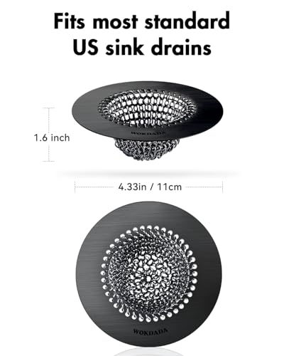 Reversible Kitchen Sink Drain Strainer