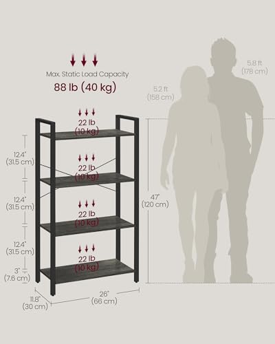 4 Tier Bookshelf