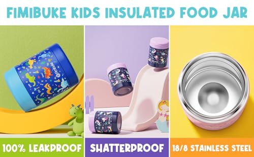 Kids Bento Snack Lunch Box with 4 Compartment (7 count)