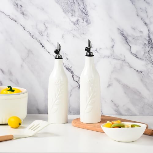 22 Oz Olive Oil Dispenser Bottle with Spout