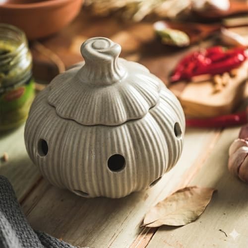 Garlic Keeper Jar with Lid