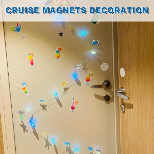 Magnetic Hooks for Cruise Cabins (25 Count)