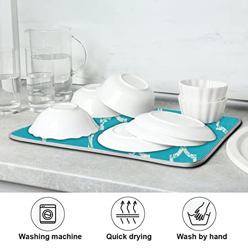 Super Absorbent Dish Drying Mat